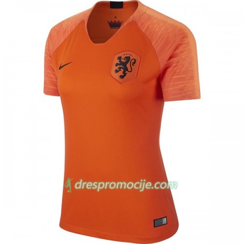 Nizozemska Dres Ženska Domaći 2018 Kratkih Rukava Nizozemska Dres Ženska Domaći 2018 Kratkih Rukava